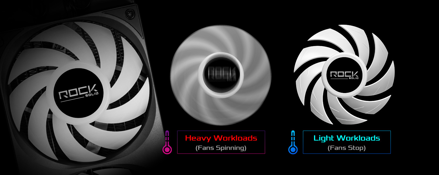 0dB Silent Cooling Technology